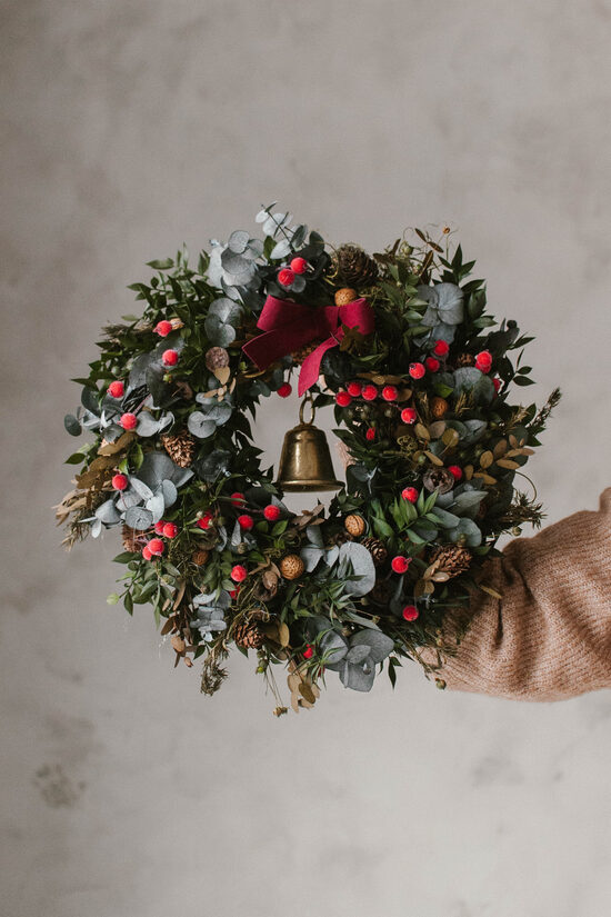  Evergreen Yule Nagy Koszorú / Kopogtató